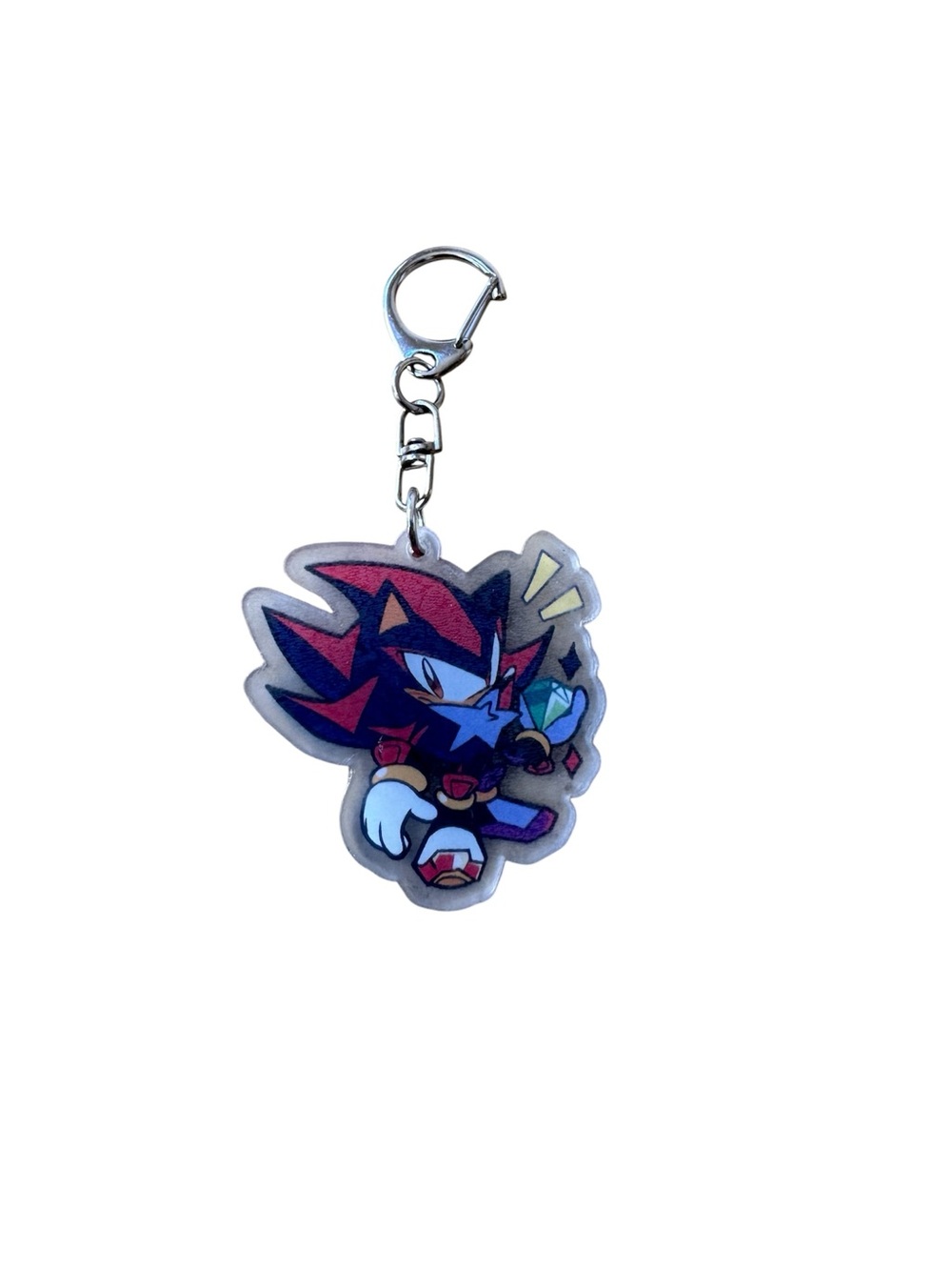 Sonic the hedgehog keychain
